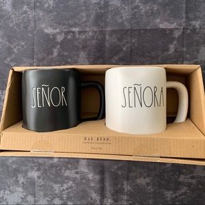 Rae Dunn Pack ‘SEÑOR’ and ‘SEÑORA’